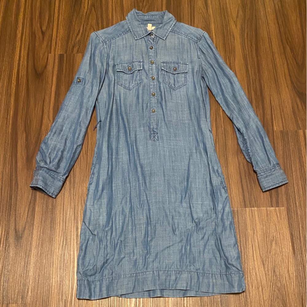 Banana Republic Denim Shirt Dress